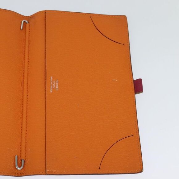 Hermès Agenda Cover Pink Leather Wallet  (Pre-Owned) - Picture 13 of 16